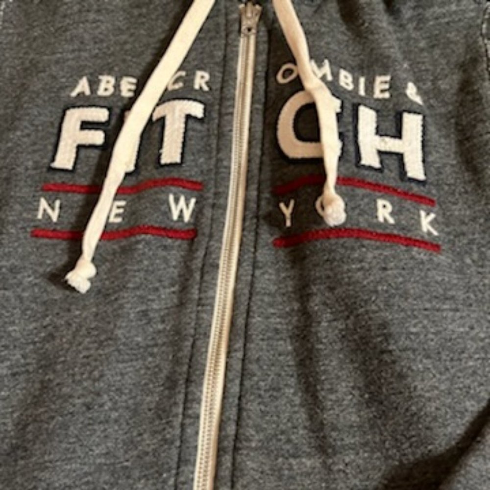 Abercrombie Men's Muscle fit Full Zip Hoodie -M - Picture 3 of 16